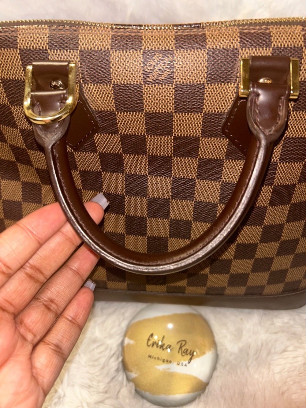 Louis Vuitton Damier Ebene Alma PM - Picture 9 of 16
